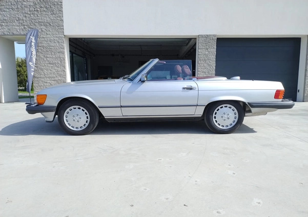 Mercedes-Benz SL cena 140000 przebieg: 280000, rok produkcji 1987 z Bielawa małe 704